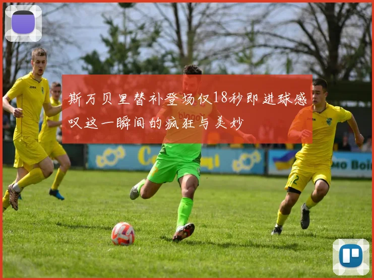 斯万贝里替补登场仅18秒即进球感叹这一瞬间的疯狂与美妙